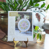 Arcadian Rose - Embroidery hoop kit from Avlea Folk Embroidery