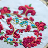 Trondheim Bloom - Embroidery kit from Avlea Folk Embroidery