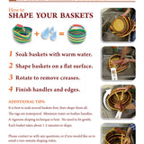 African Bolga Baskets : Medium Tote