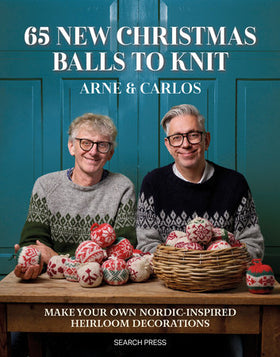 Arne & Carlos 65 New Christmas Balls to Knit Book