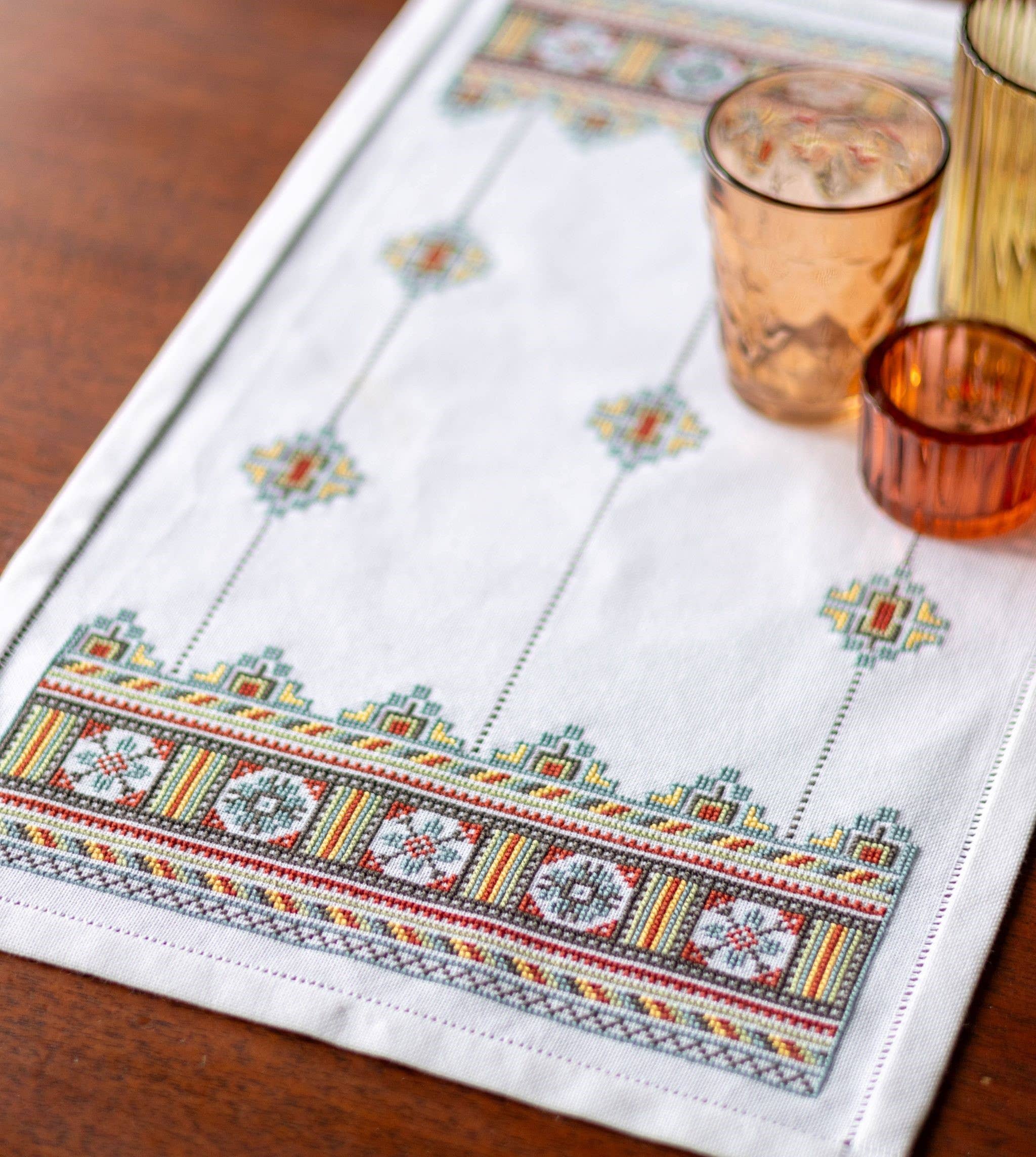 Avlea Folk Embroidery - Kyivan Stars cross stitch kit