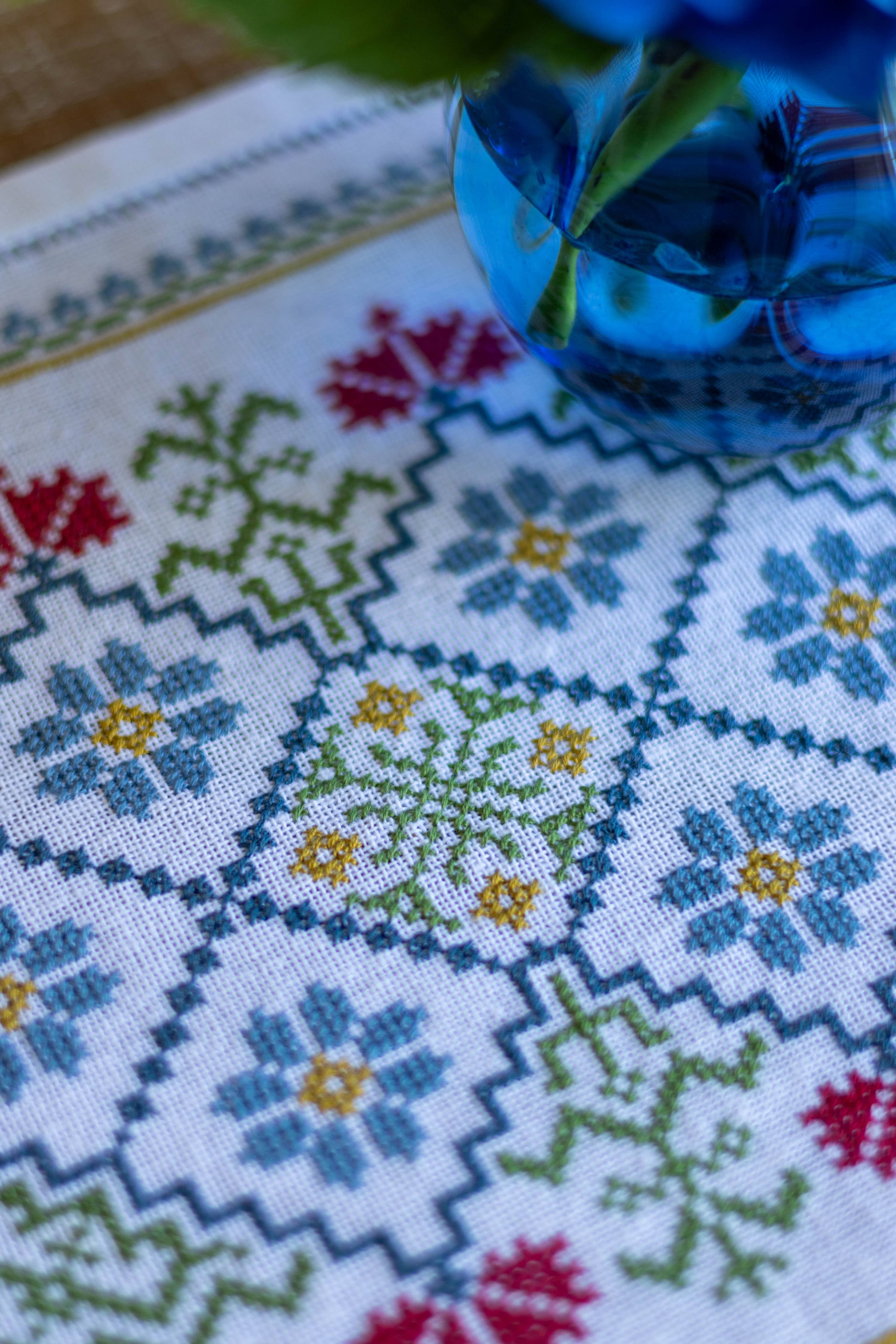 Avlea Folk Embroidery - Florina cross stitch kit