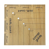 WOODEN CROSS STITCH RULER