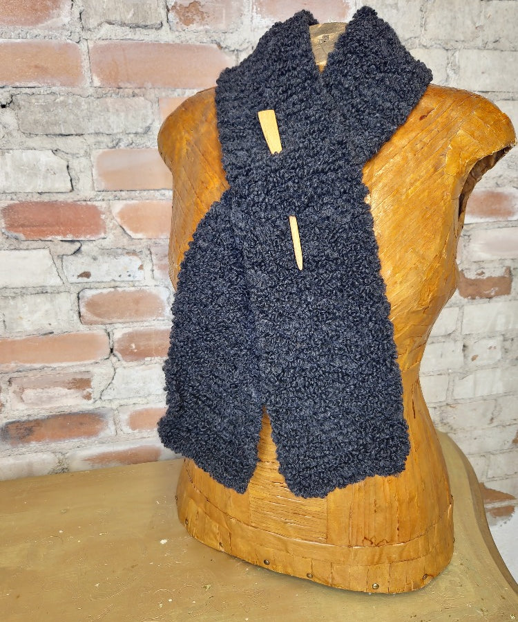 Shawl Stick Bois d'Arc angular shawl stick