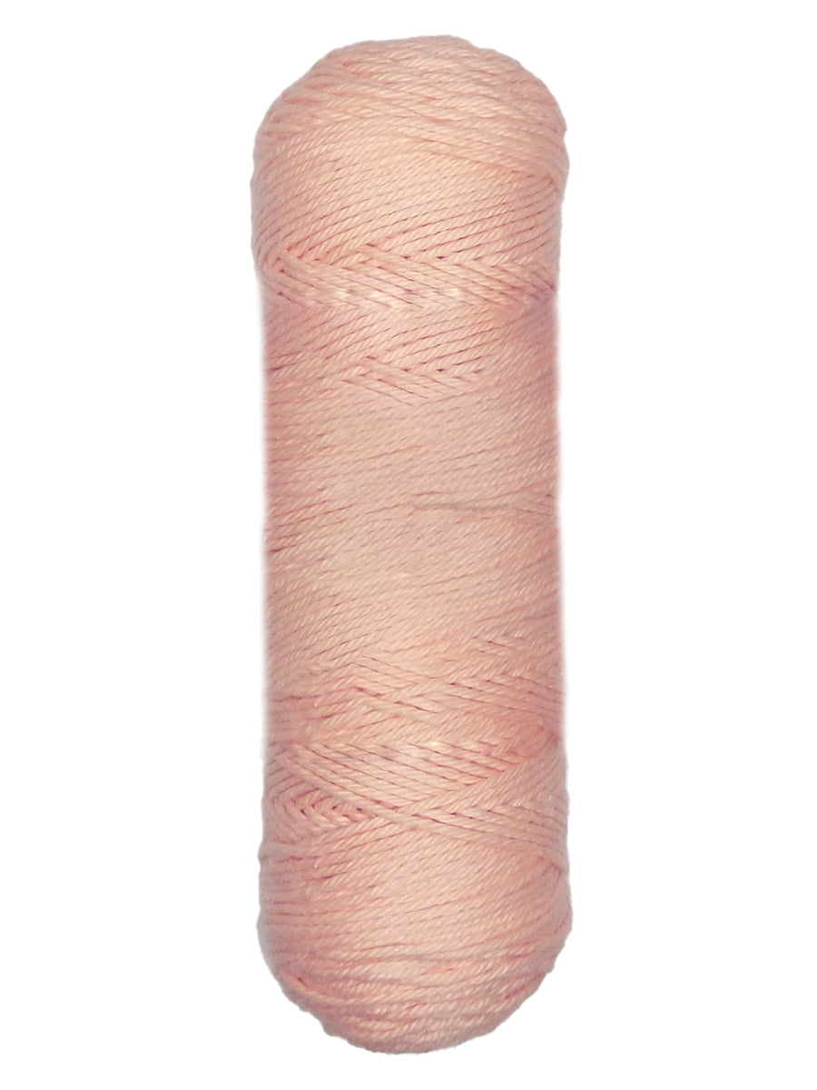 A photo of a skein of apricot Coastal Cotton Cotton Yarn