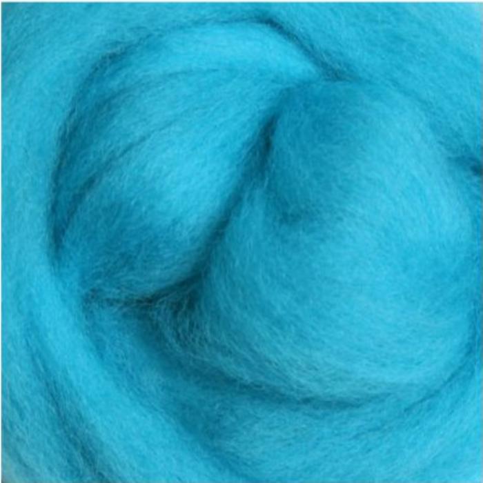 Ashford Corridale Fluro Blue, Blue Fiber