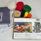 Ashford Needle Felting Kit Set of Christmas Ornaments