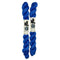 Mini Skeins of Hand Dyed yarn in the color bright blue