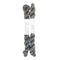 Blackbird Sycamore Fingering Mini Skein color gray and brown
