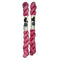 Mini Skeins of Hand Dyed yarn in the color bubblegum pink