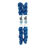 Blackbird Sycamore Fingering Mini Skein color dark blue