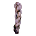 mohair yarn with pink and dark brown color