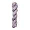 Skein of hand dyed BFL Tweed Yarn color dusty rose