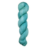 Blackbird Sycamore Fingering Mini Skein Yarn Color icy blue