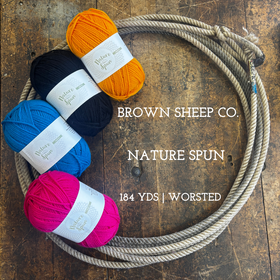 Skeins of colorful yarn on a wooden surface