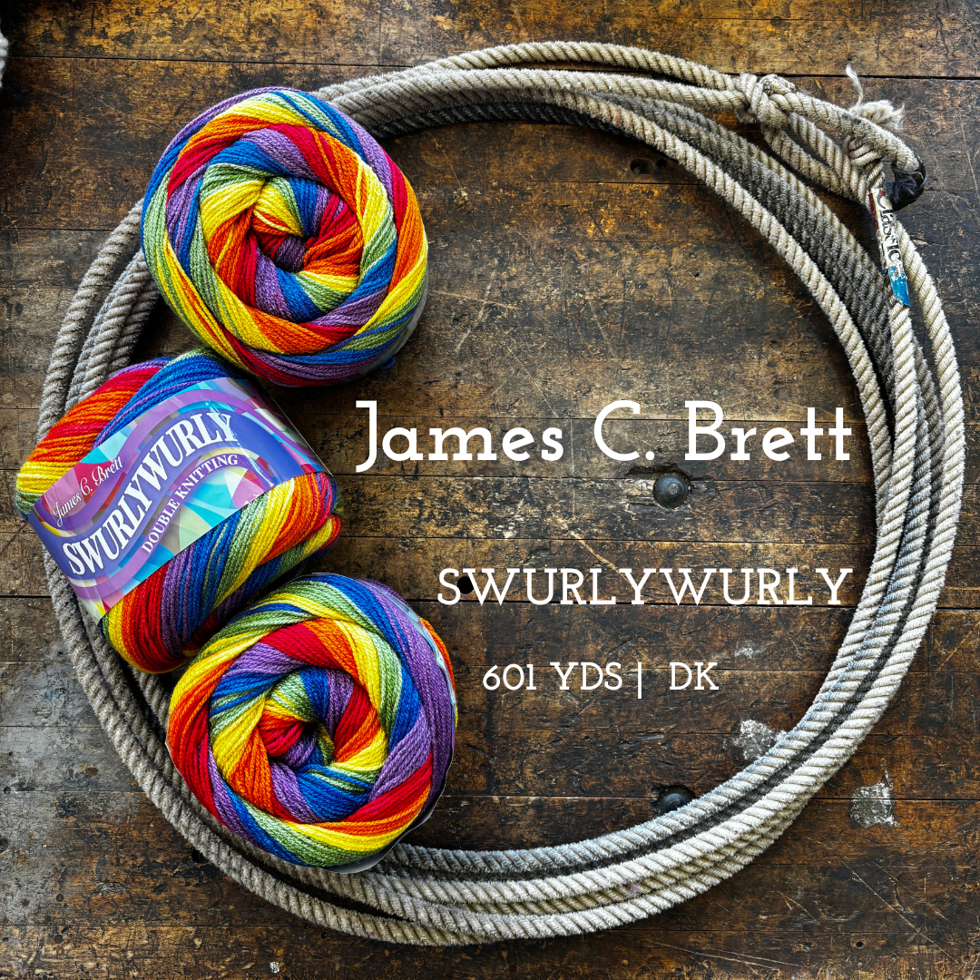 James C. Brett Swurlywurly Yarn