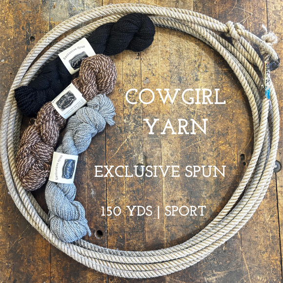 Cowgirl Yarn Exclusive Alpaca/Merino Sport Yarn