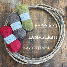 Skeins of colorful wool yarn on a wooden surface