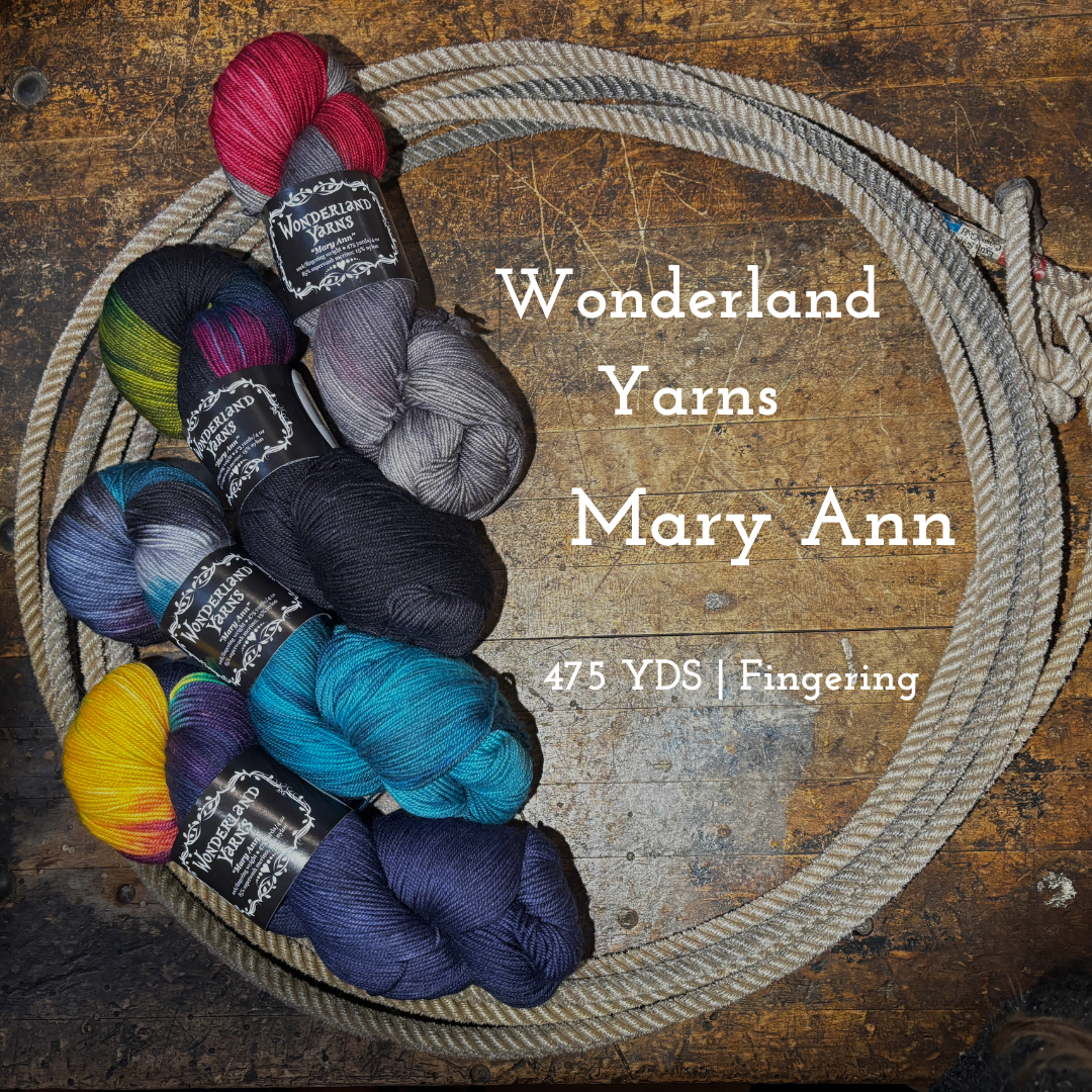 Wonderland Yarns - Mary Ann Sock Yarn