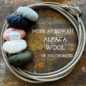 Mode at Rowan Alpaca Wool Yarn