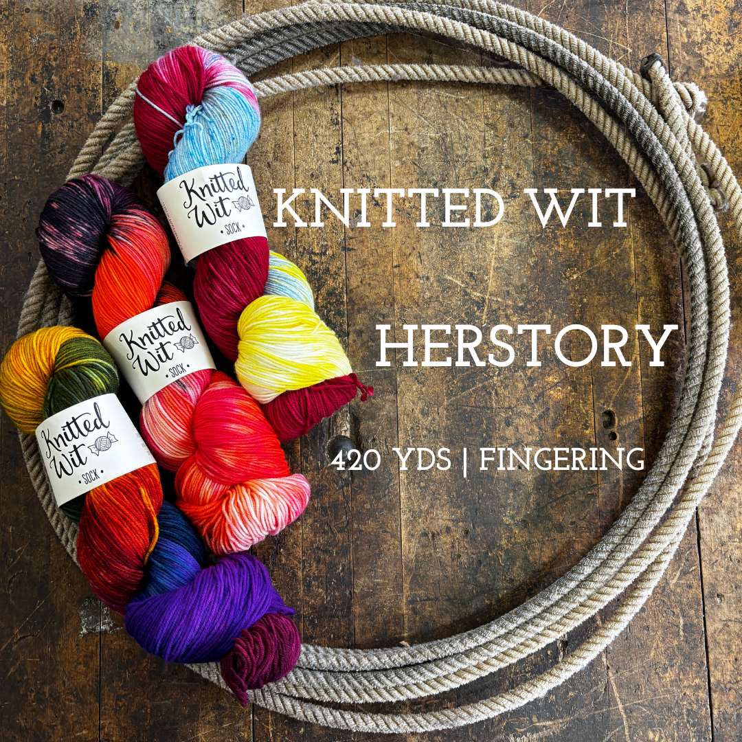 Knitted Wit HerStory 2022 Yarn