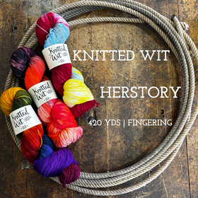 Knitted Wit HerStory Collection Yarn