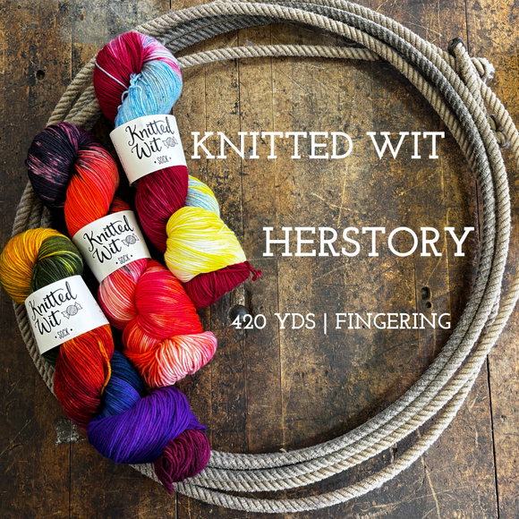 Knitted Wit HerStory Collection Yarn