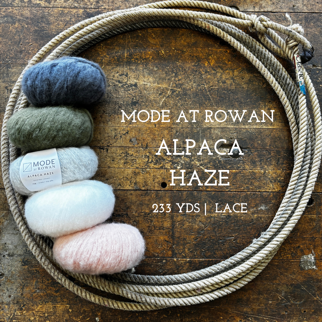 Mode at Rowan Alpaca Haze Yarn