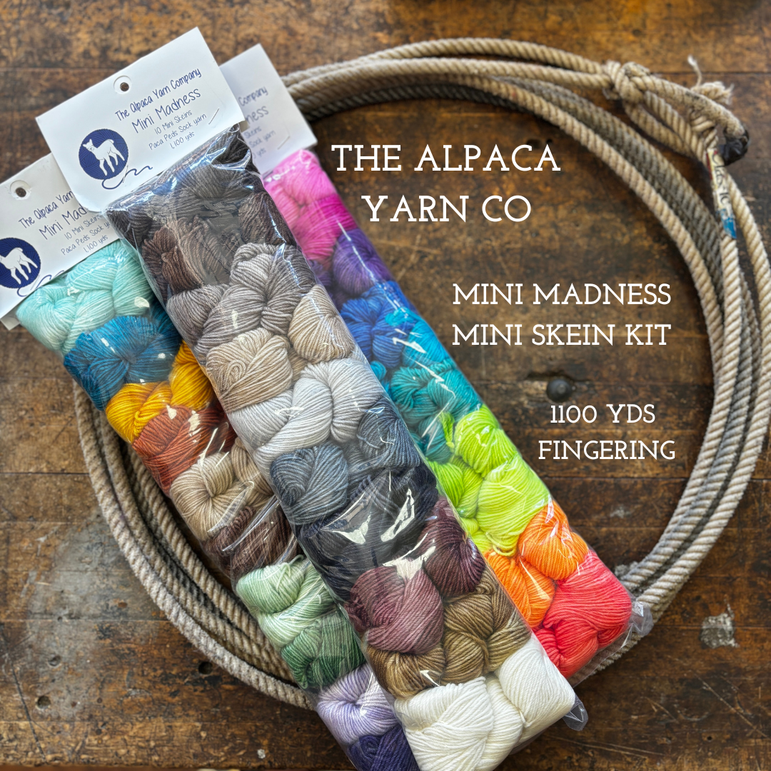 The Alpaca Yarn Co.: Mini Madness Mini Skein Kit