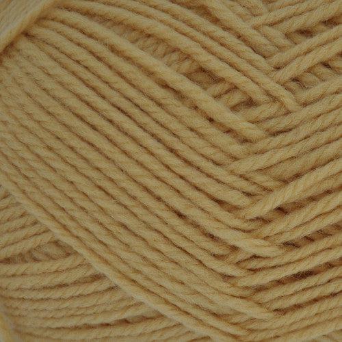 Upclose image of Nature Spun Wool Yarn in the color wheat brown
