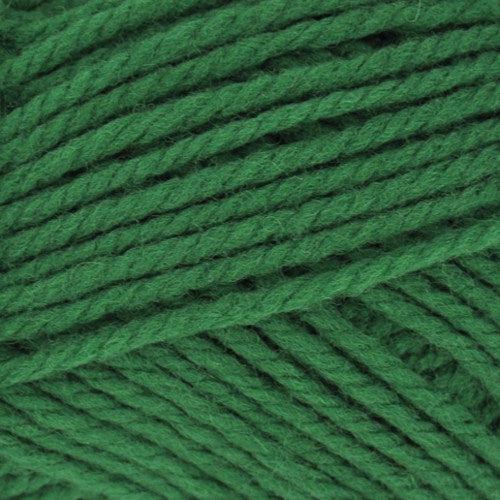 Upclose image of Nature Spun Wool Yarn in the color green