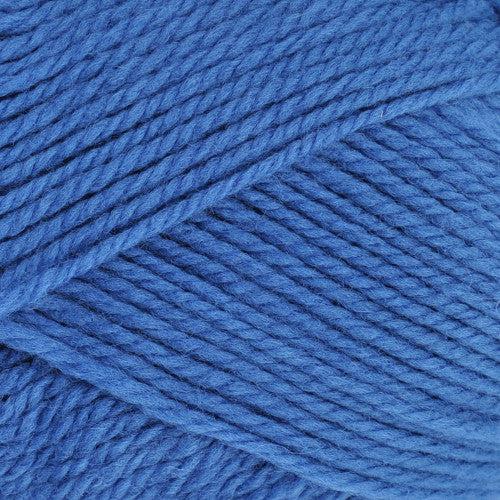 Upclose image of Nature Spun Wool Yarn in the color blue