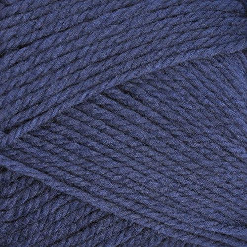 Upclose image of Nature Spun Wool Yarn in the color dark navy blue
