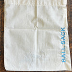Cloth project bag with Ballsack hand embroidered