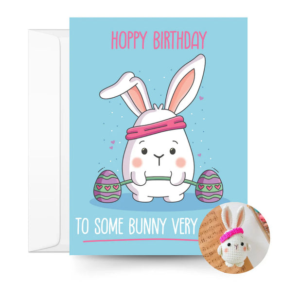 Greeting Card with Crochet Pattern by The Kindness Company