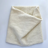 Basic Knit infinity Cowl knit in a off-white yarn