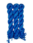 bright blue mini skein