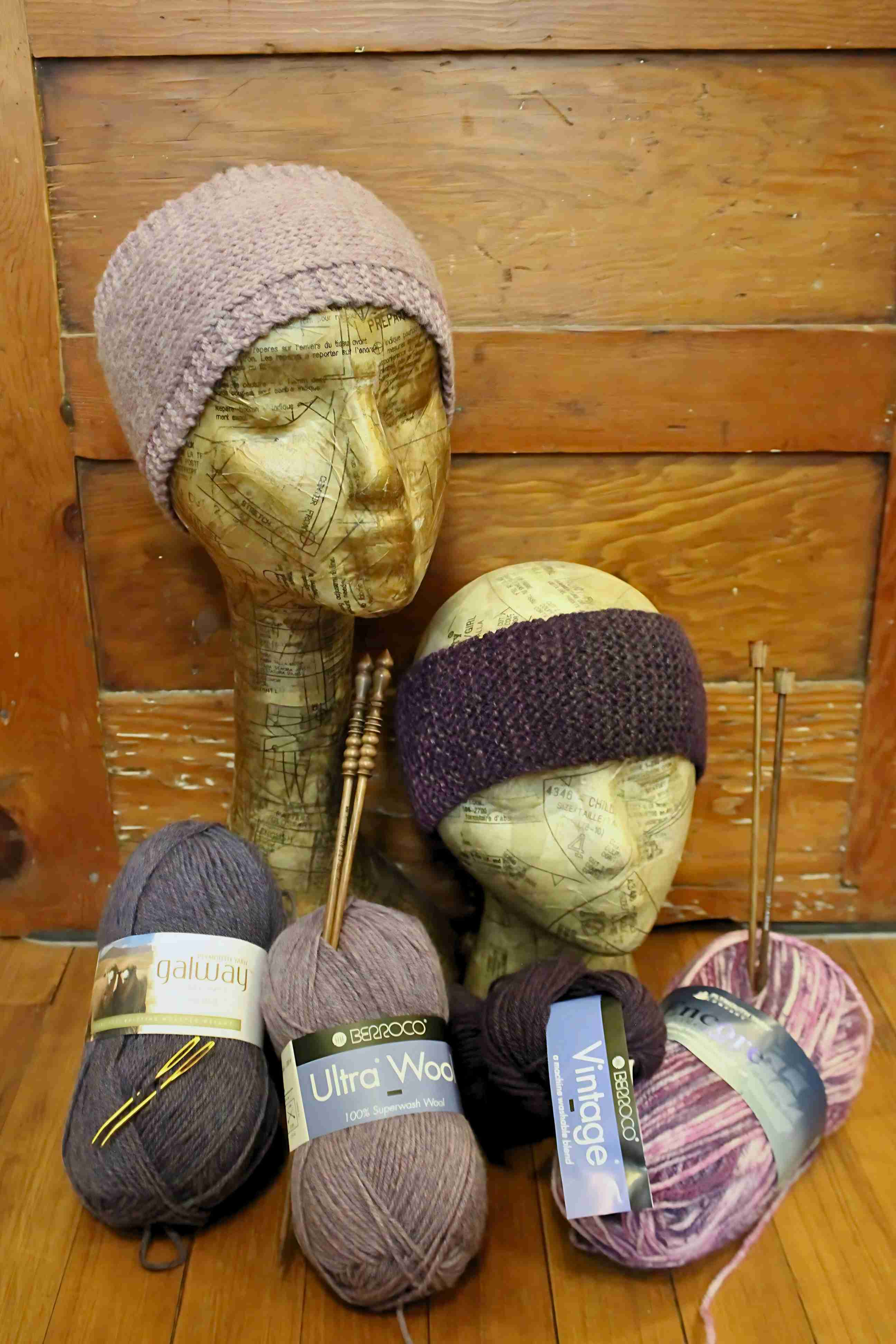 Begin to Knit Class 101: Headbands – January 25th & February 1st, 2025