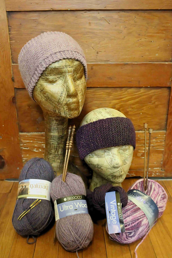 Begin to Knit Class 101: Headbands – January 17th & 31st 2026