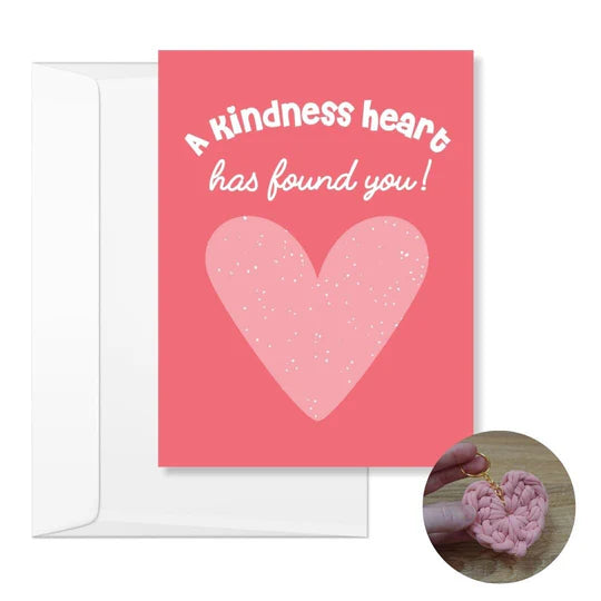 Greeting Card with Crochet Pattern by The Kindness Company