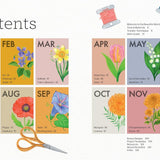 Birth Flower Embroidery: A Month-by-Month Celebration of Floral Embroidery