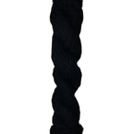 Skein of exclusive Cowgirl wool Yarn in the color black