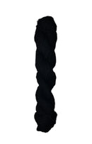 Skein of exclusive Cowgirl wool Yarn in the color black