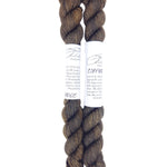 Blackbird Sycamore Fingering Mini Skein color brown
