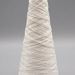 Lunatic Fringe Yarns 3/2 Tubular Spectrum Cones 1.5 oz color white