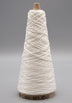 Lunatic Fringe Yarns 3/2 Tubular Spectrum Cones 1.5 oz color white
