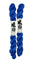 Mini Skeins of Hand Dyed yarn in the color bright blue