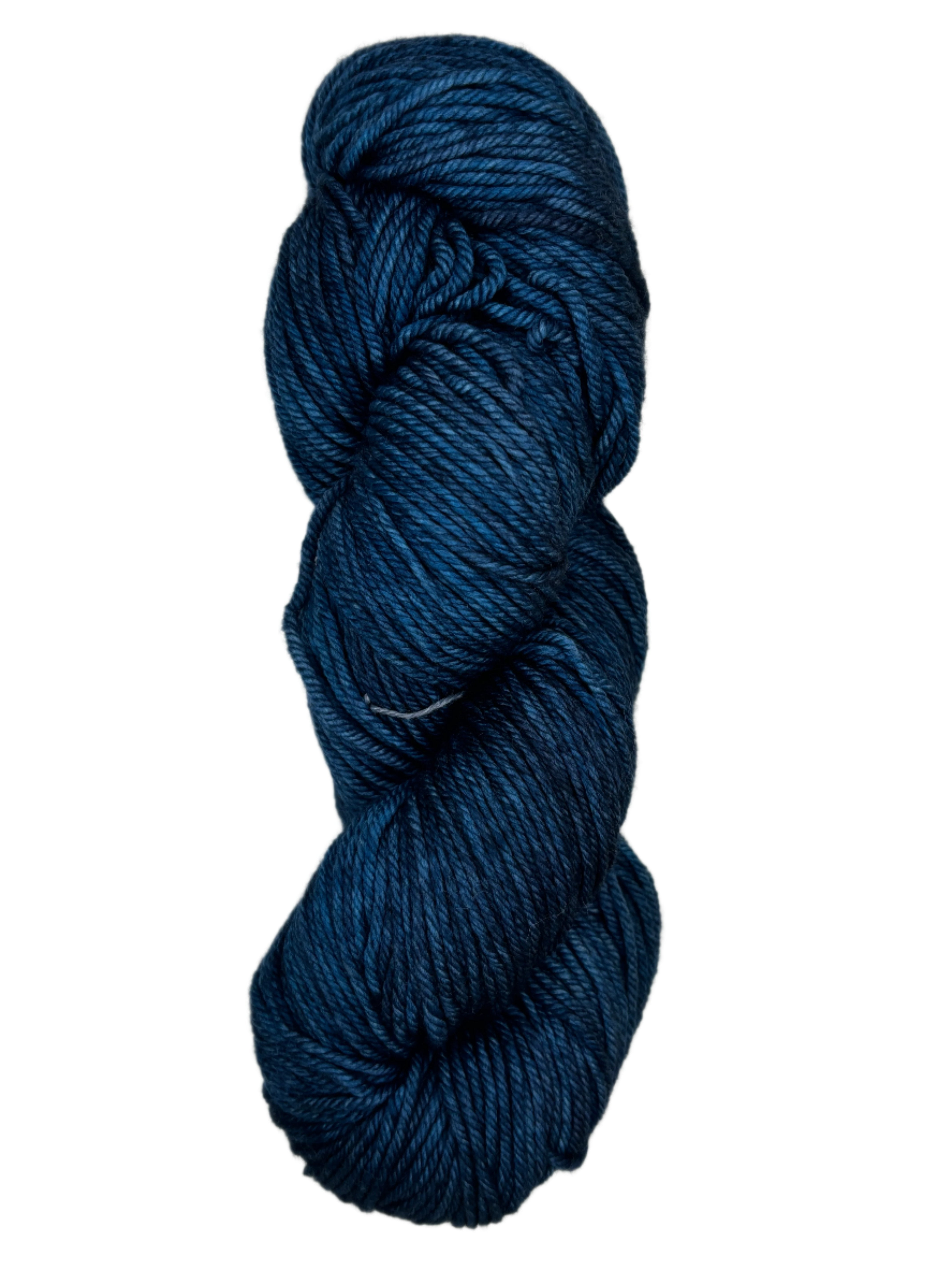 Dark blue yarn