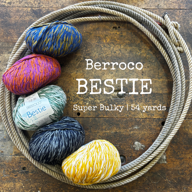 Various balls of Bestie Yarn