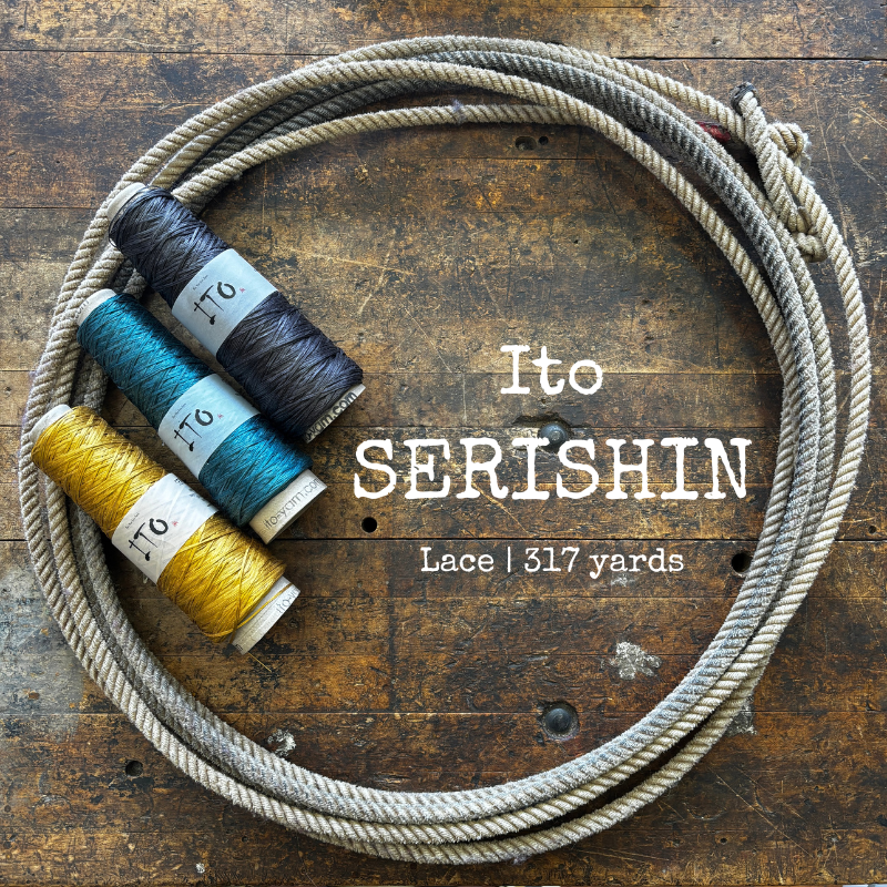 Various spools of Serishin yarn